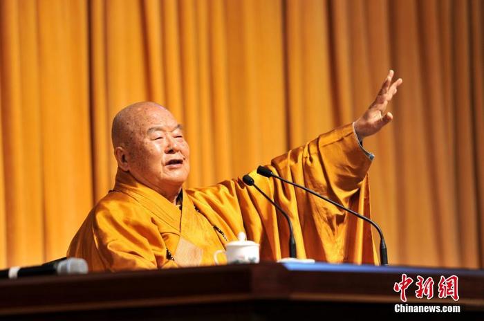 2月6日，臺(tái)灣佛光山宣布，開山宗長(zhǎng)星云大師5日下午在位于高雄的佛光山傳燈樓開山寮圓寂。(資料圖片)圖/<a target='_blank' href='/'>中新社</a>記者 呂明