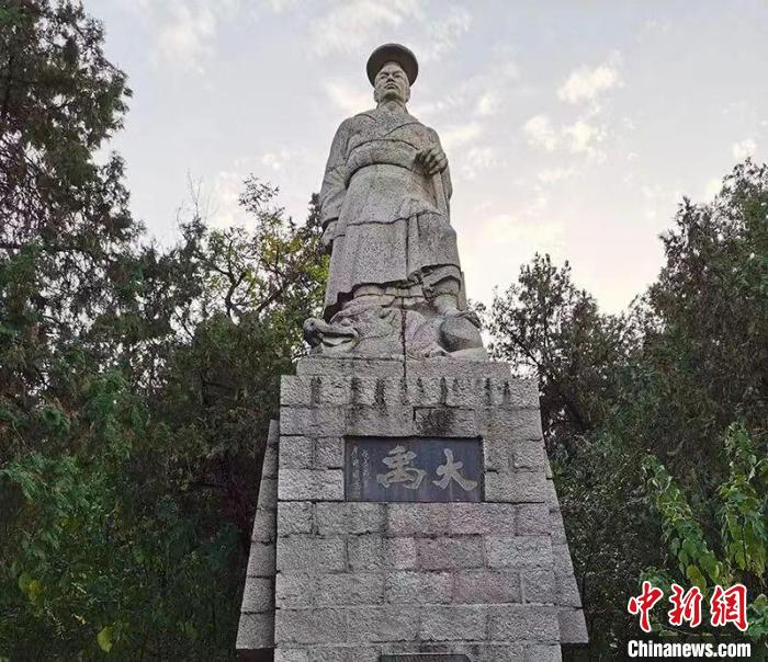大禹像。　蚌埠市委宣傳部供圖