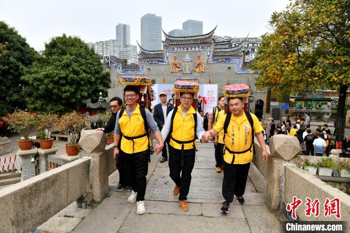 “山海同行·相約福見(jiàn)”2023年第二屆兩岸青年信俗淵源尋根之旅活動(dòng)在福州拉開(kāi)序幕?！蚊?攝