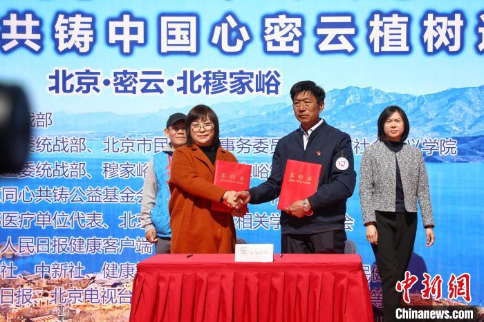 植樹、義診京郊民族村來了專家醫(yī)療隊(duì)