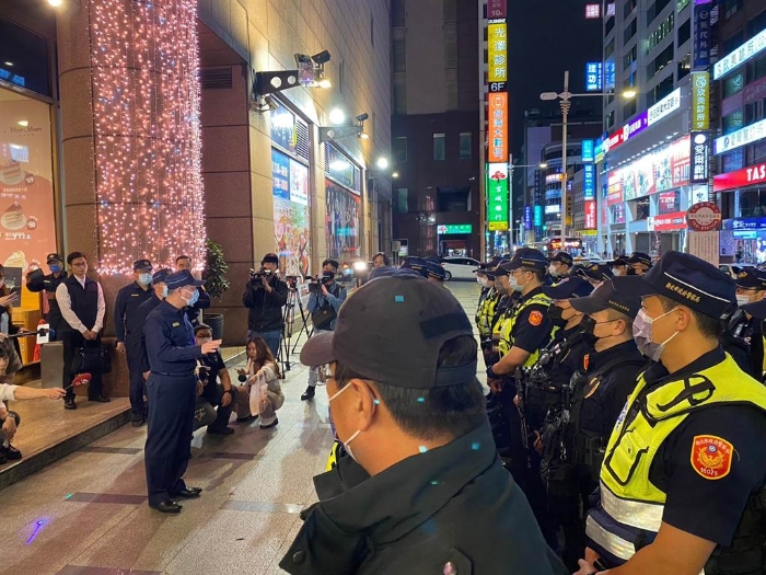 新北市警局執(zhí)行擴大臨檢