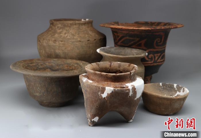 圖為大坨頭文化M75隨葬品。　北京市文物局供圖