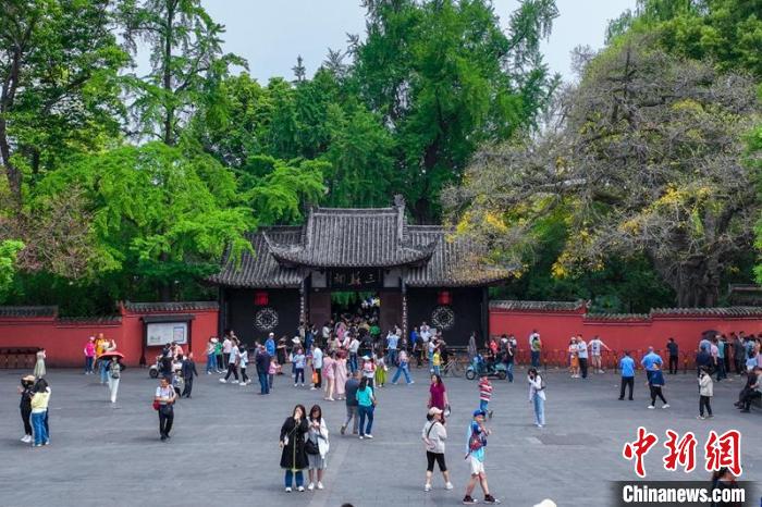 眉山市三蘇祠。(資料圖) 劉忠俊 攝