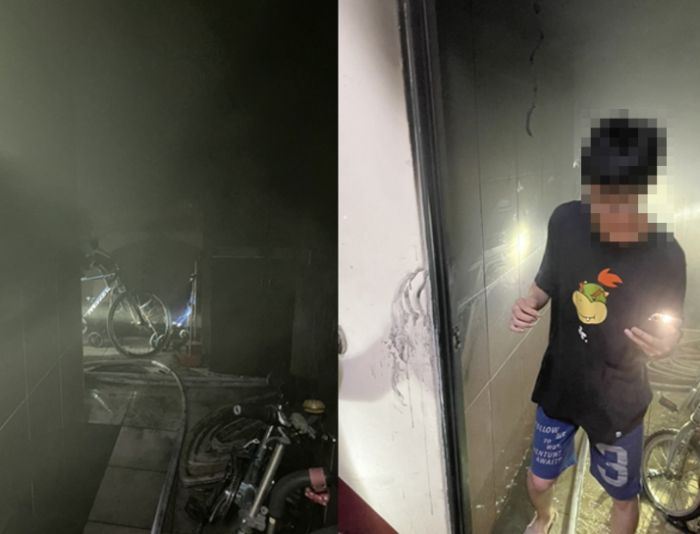 臺灣新竹24日發(fā)生瓦斯止泄和氣爆火警