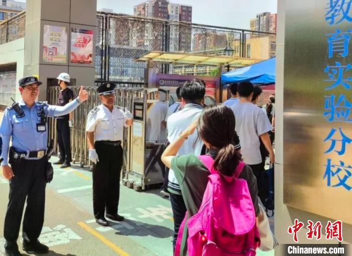 為期三天的2023年北京初中學(xué)業(yè)水平考試6月24日開(kāi)考?！?北京市朝陽(yáng)區(qū)供圖