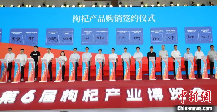 第六屆枸杞產(chǎn)業(yè)博覽會(huì)閉幕簽約額106.46億元