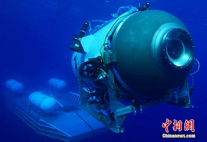 當地時間6月18日，一艘在泰坦尼克號沉船處進行深海探險的小型潛艇與水面失去聯系。圖/ICphoto
