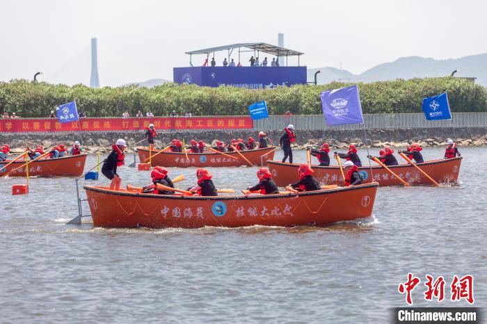 海員比武現(xiàn)場。　葉云強(qiáng) 攝