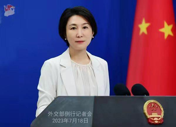 外交部發(fā)言人毛寧。薛偉 攝