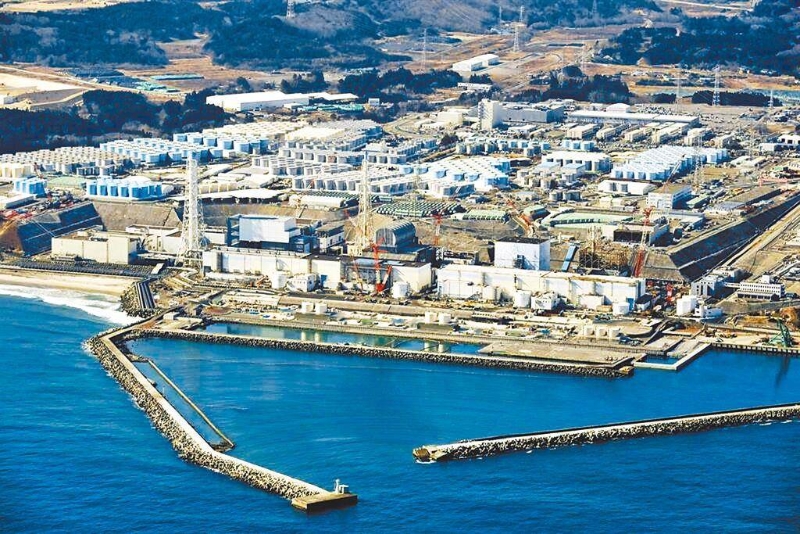 福島第一核電廠。（圖／路透社）