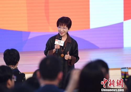 資料圖：洪秀柱。中新社