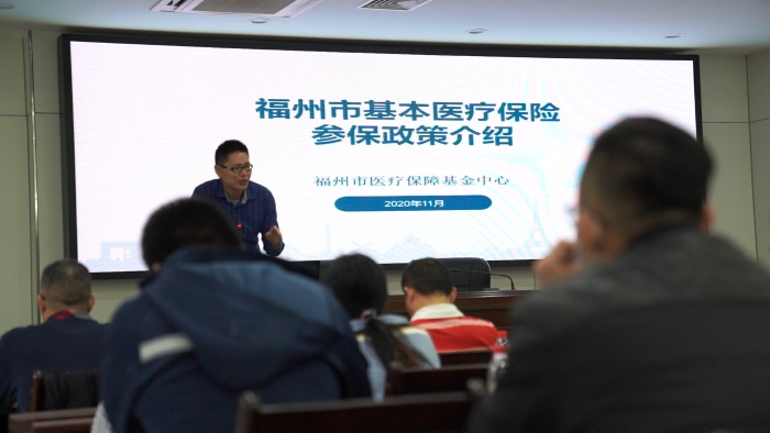 陳栢叡做科普講座。本人供圖