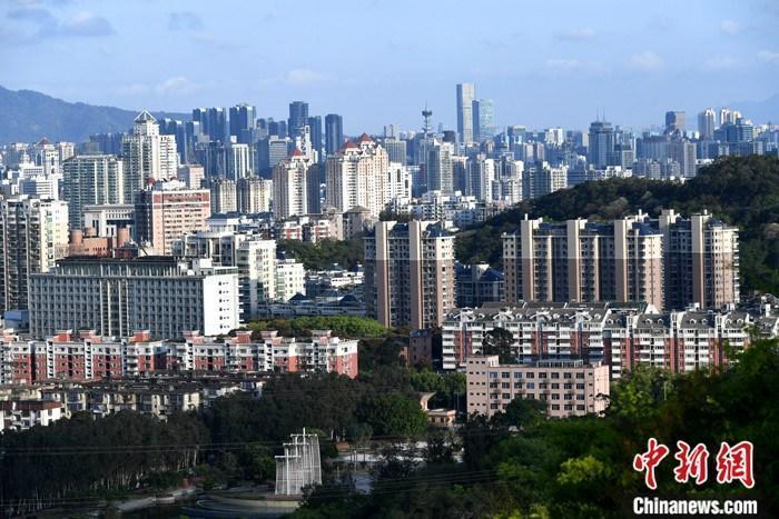 城區(qū)樓宇林立。 <a target='_blank' href='/'>中新社</a>記者 王東明 攝 
