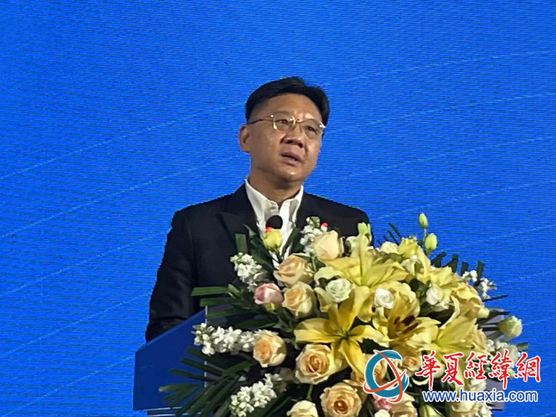 全國臺企聯(lián)會長李政宏致辭。（攝影 李昕）