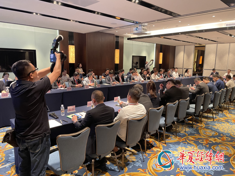 2023臺商峰會——瓊臺青年創(chuàng)新創(chuàng)業(yè)交流會現(xiàn)場。（攝影 李昕）