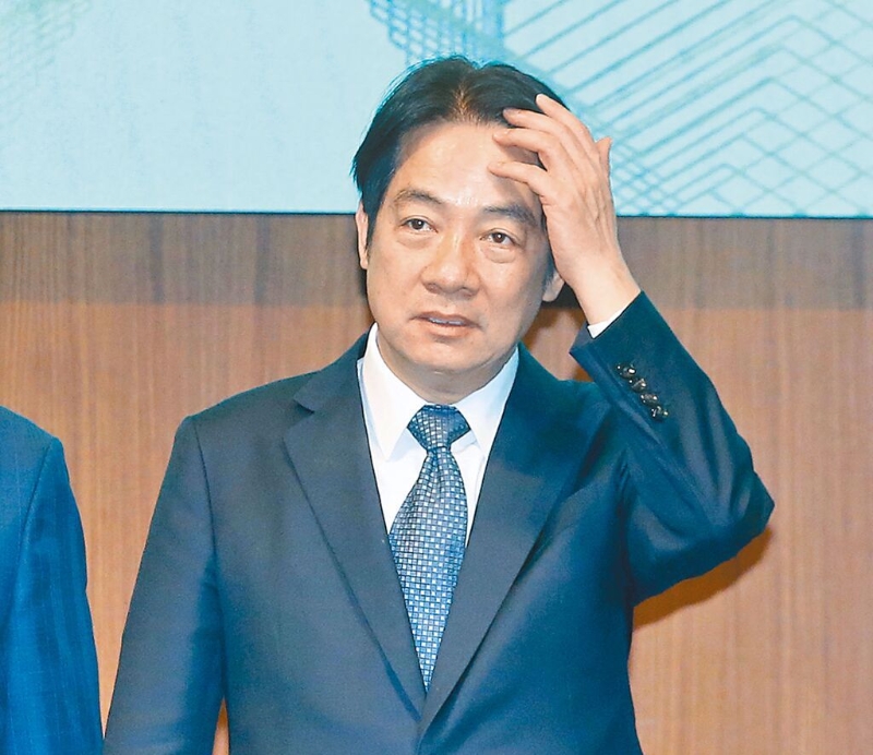 民進(jìn)黨臺(tái)灣地區(qū)領(lǐng)導(dǎo)人選舉參選人賴清德。 臺(tái)灣“中時(shí)新聞網(wǎng)”資料圖