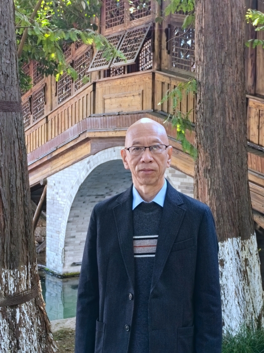 作家楊志軍。受訪人供圖