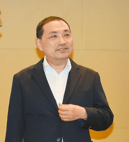 (資料圖)國民黨籍2024年臺灣地區(qū)領(lǐng)導(dǎo)人選舉參選人侯友宜。 圖片來源：臺灣“中時新聞網(wǎng)”