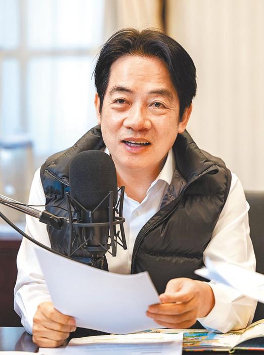 資料圖：賴清德。圖片來源：臺灣《中國時報》