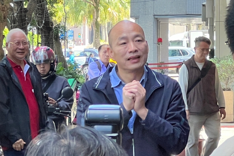 國民黨不分區(qū)民代當選人韓國瑜。（圖源：臺灣《聯合報》）