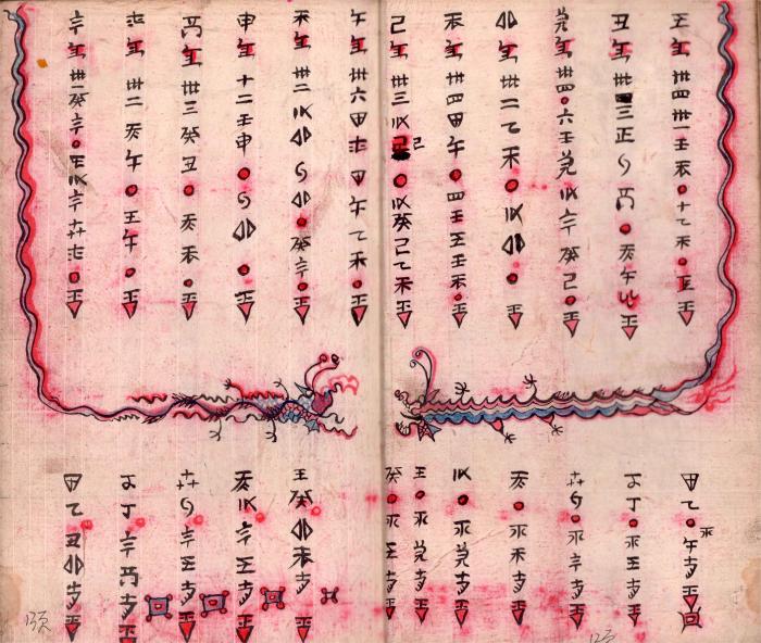 圖為中國貴州省水書文獻(xiàn)?！?黔南州檔案館供圖).jpeg