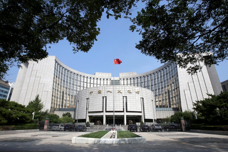 中國人民銀行。（圖源：路透社）