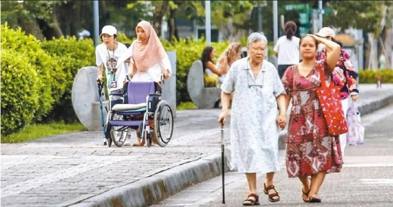 截至2023年底，臺灣移民勞工人數(shù)達75.3萬人。 圖自臺媒.jpg