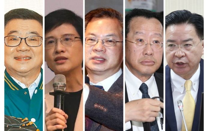 賴清德內(nèi)閣人事昨天曝光，其中行政院三長(zhǎng)（行政院長(zhǎng)、副院長(zhǎng)、秘書長(zhǎng)），將分別由：卓榮泰、鄭麗君、龔明鑫出任，國防部長(zhǎng)和國安會(huì)秘書長(zhǎng)，敲定由顧立雄、吳釗燮擔(dān)任。（中時(shí)數(shù)據(jù)照合成）