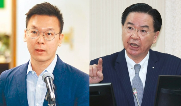 國安會(huì)正副秘書長(zhǎng)由吳釗燮（右）、林飛帆（左）出任