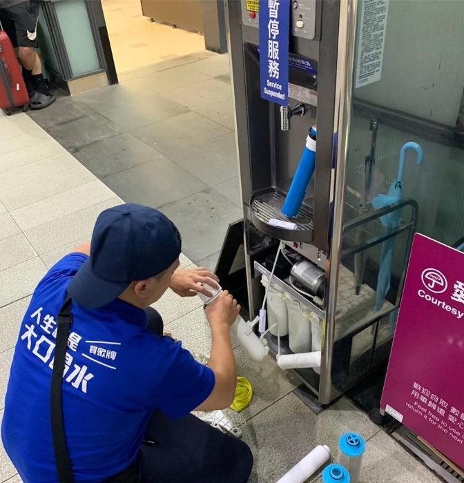 桃園捷運公司飲水機水質遭檢舉