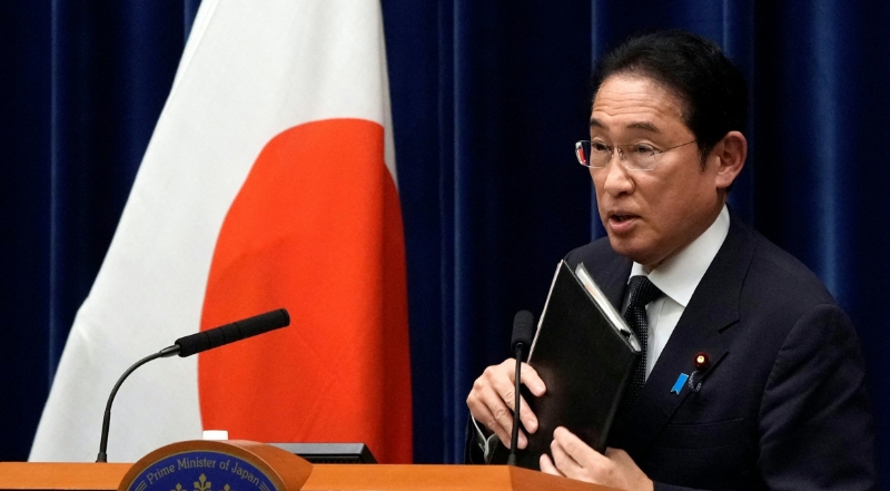 日本首相岸田文雄。（圖源：路透社）