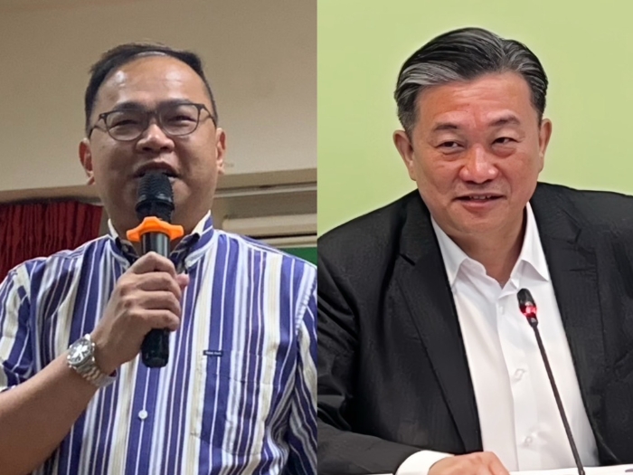 民進(jìn)黨政策會執(zhí)行長王義川（左）、民進(jìn)黨立委王定宇（右）近日批劉德華引發(fā)爭議。（合成圖／中時資料照）