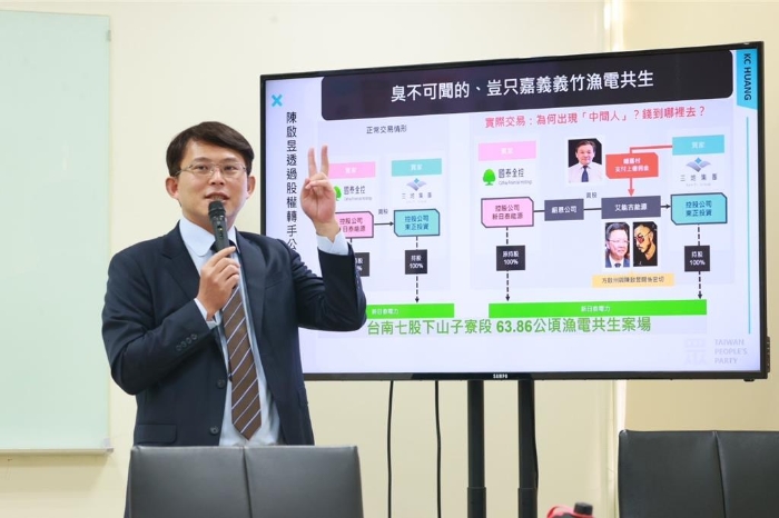 民眾黨立委黃國昌。（民眾黨提供／楊亞璇臺北傳真）