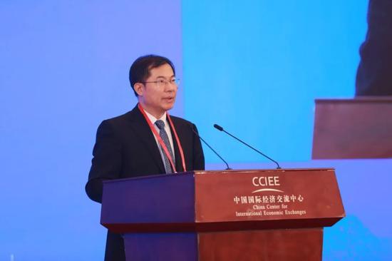 中國人民銀行研究局局長王信。中國國際經(jīng)濟(jì)交流中心 供圖
