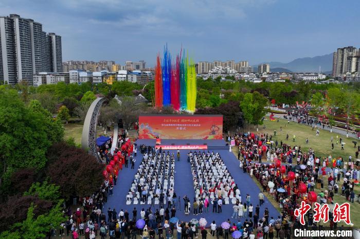 圖為開幕式現(xiàn)場。記者 劉忠俊 攝